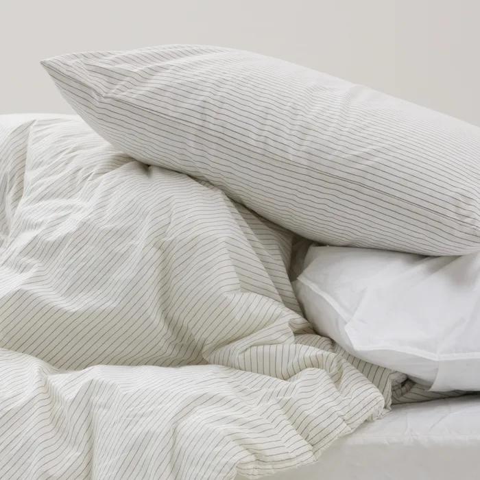 [K사이즈 추가] 블랙스트라이프 사계절 차렵이불 (S/Q/K)