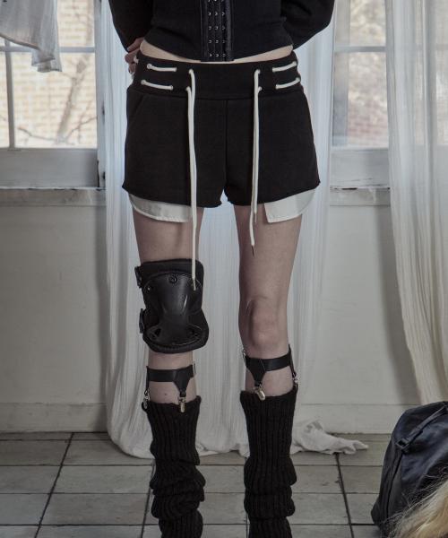 EYELET STRING SHORTS