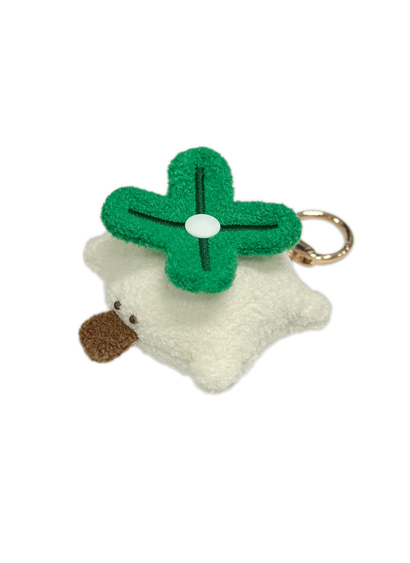 네잎클로버 오리너구리 인형키링