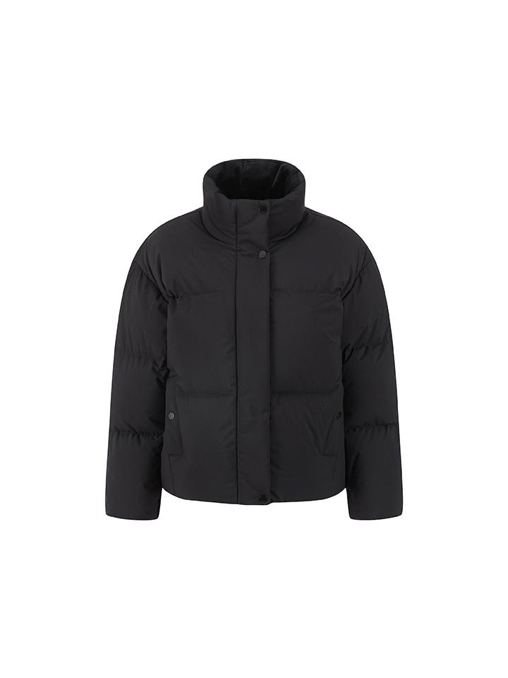 POLHAM 여성) 하이넥 베이직 숏다운| 굿 셀렉션, 굿 서비스 굿웨어몰