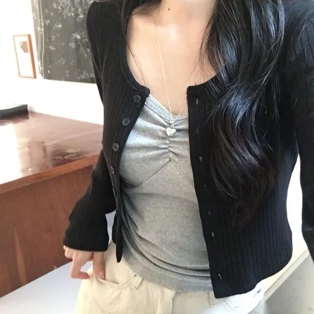 이너프 셔링 레이스 나시 슬리브리스 (3color) [ 봄 여름 스판 이너 민소매 레이어드 데일리룩 베이직 기본 ]