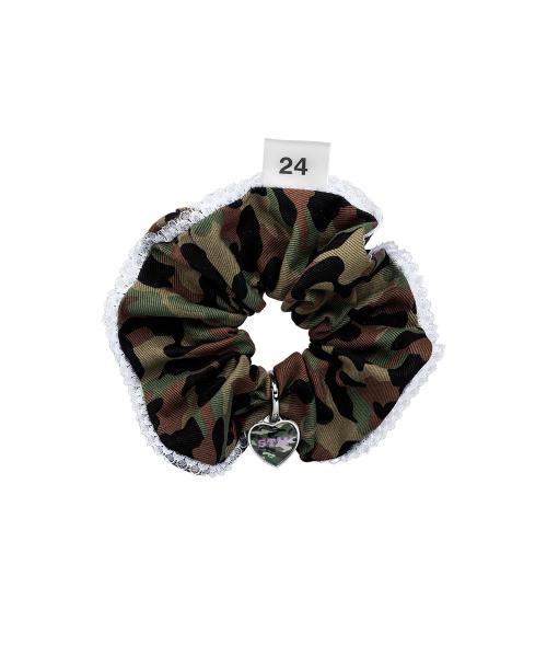 센티멍(SENTIMENTS)  NO.550 [PINK] SOLDIER HEART HAIR SCRUNCHY - 후기 | 무신사