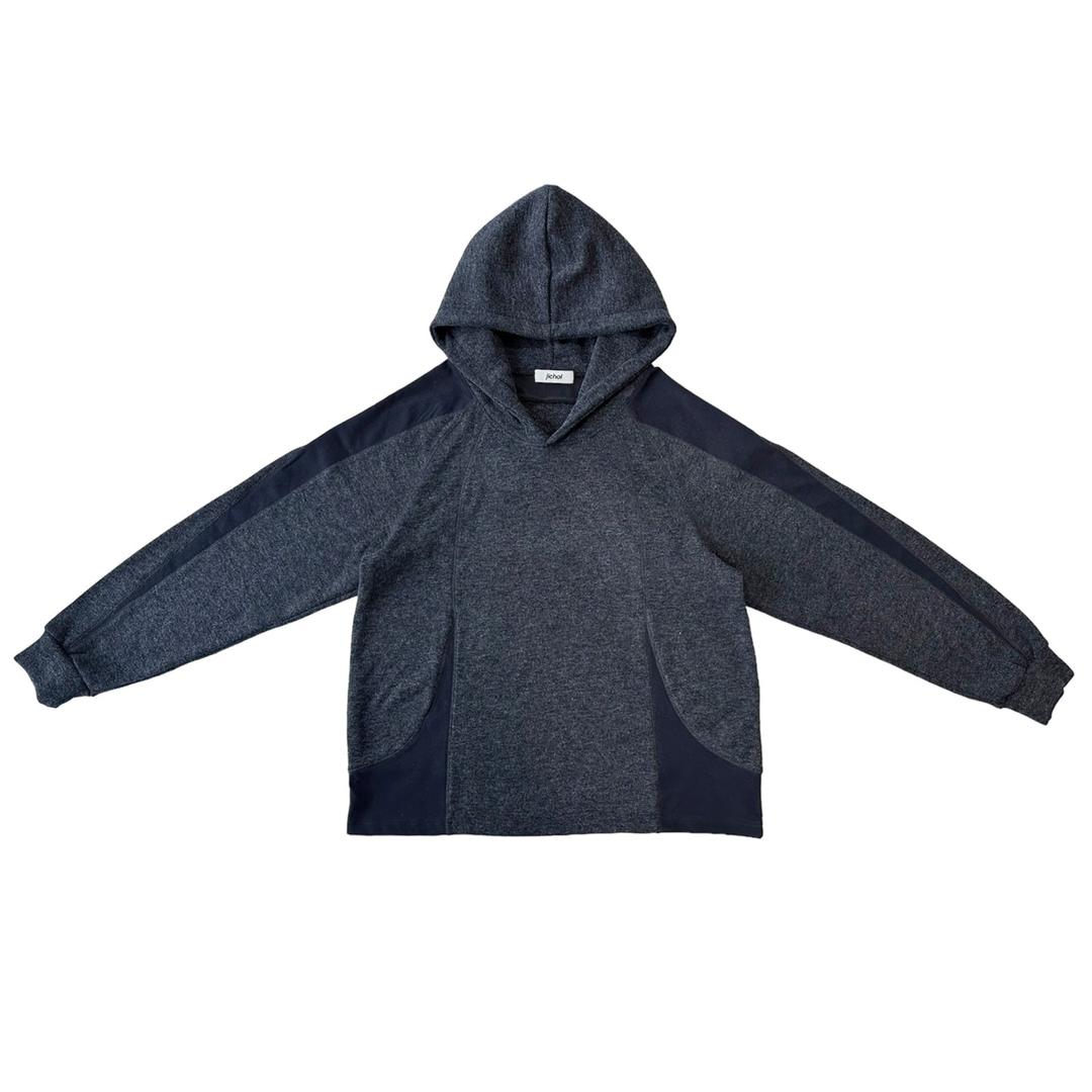 AW23 FROSTED HOODIE (NAVY GREY)