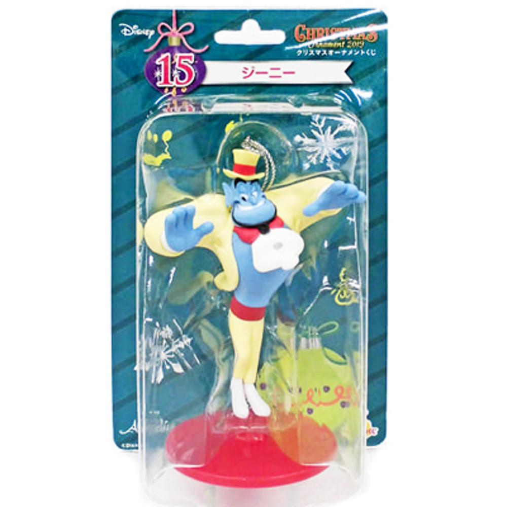 [정품] ﻿디즈니 해피쿠지 크리스마스 오너먼트 2019 알리딘 램프의 요정 지니 피규어 제일복권