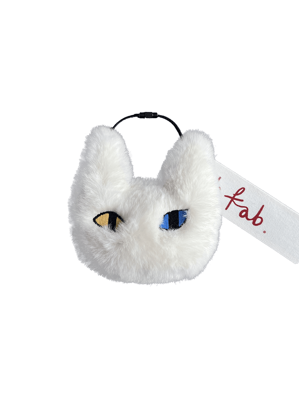 빅 캣 키링 ( Big White-odd cat )