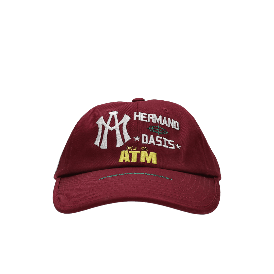 ONLY ON ATM BALL CAP (WINE)