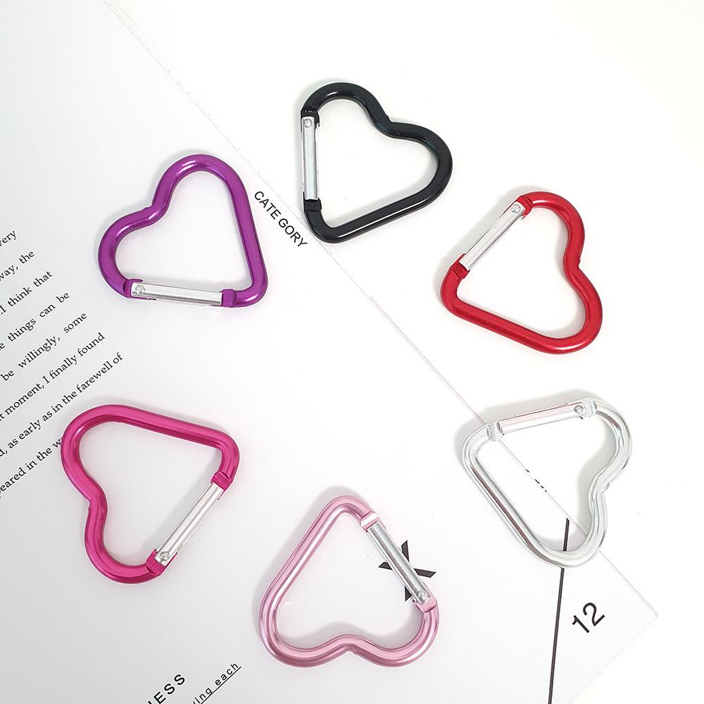 하트 카라비너 고리 에어팟 프로 가방고리 키링부 자재