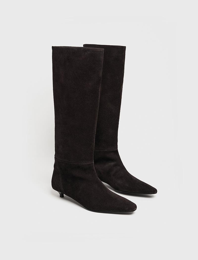 ZAFER long boots_plum