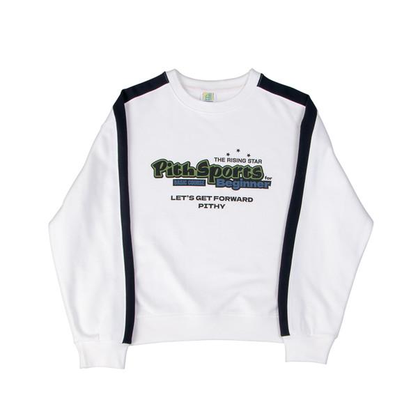 Beginner Sweatshirt (White/Navy)