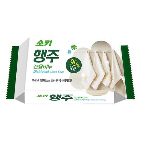 무궁화 소키행주전용비누 세탁비누, 150g, 3개