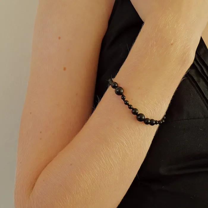 Symbol Black Bracelet
