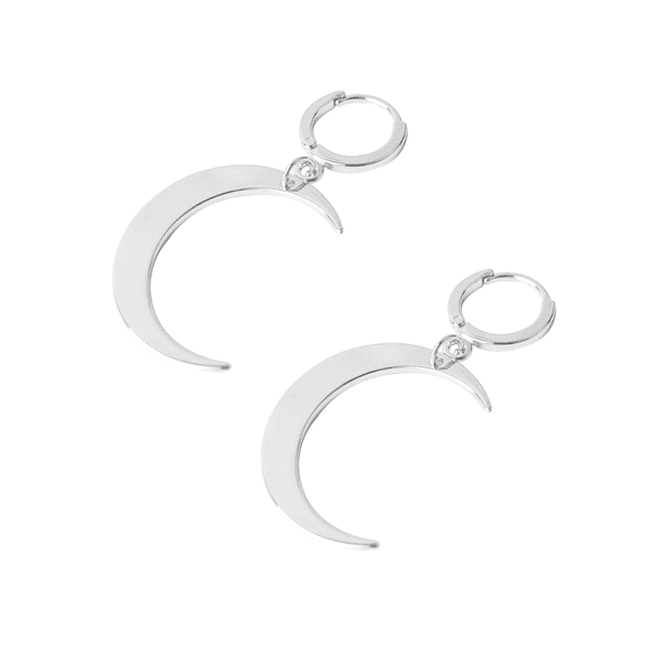 HALF MOON EARRING (PAIR)