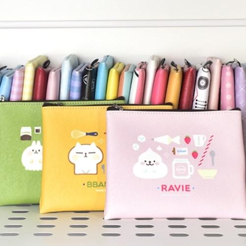 캐릭터 납작파우치 디자인 28종 중 선택