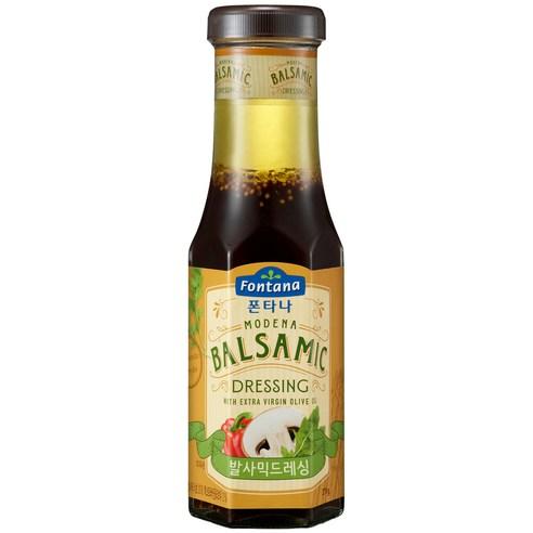 폰타나 발사믹 드레싱, 270g, 1개 - 발사믹드레싱 | 쿠팡