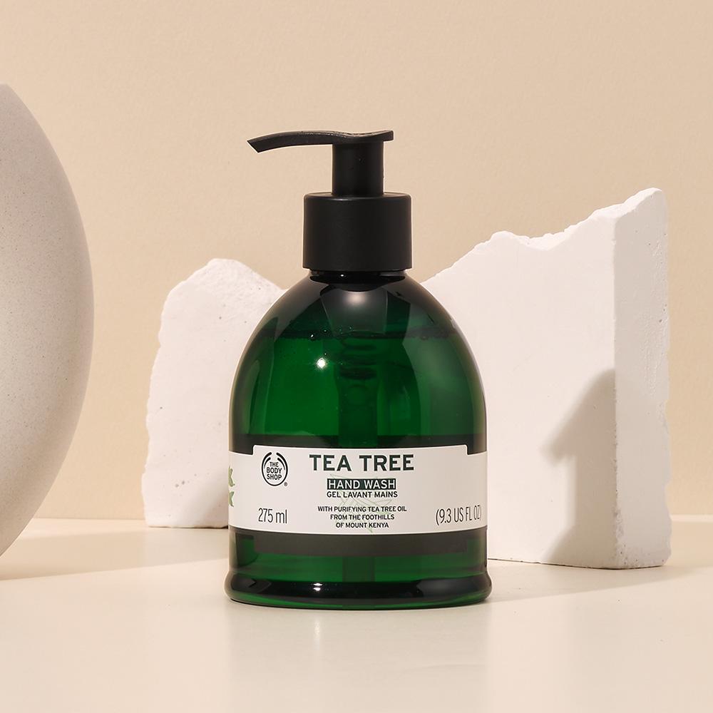 [선물포장/메시지카드] 더바디샵 티트리 핸드워시 275ML (항균효과)