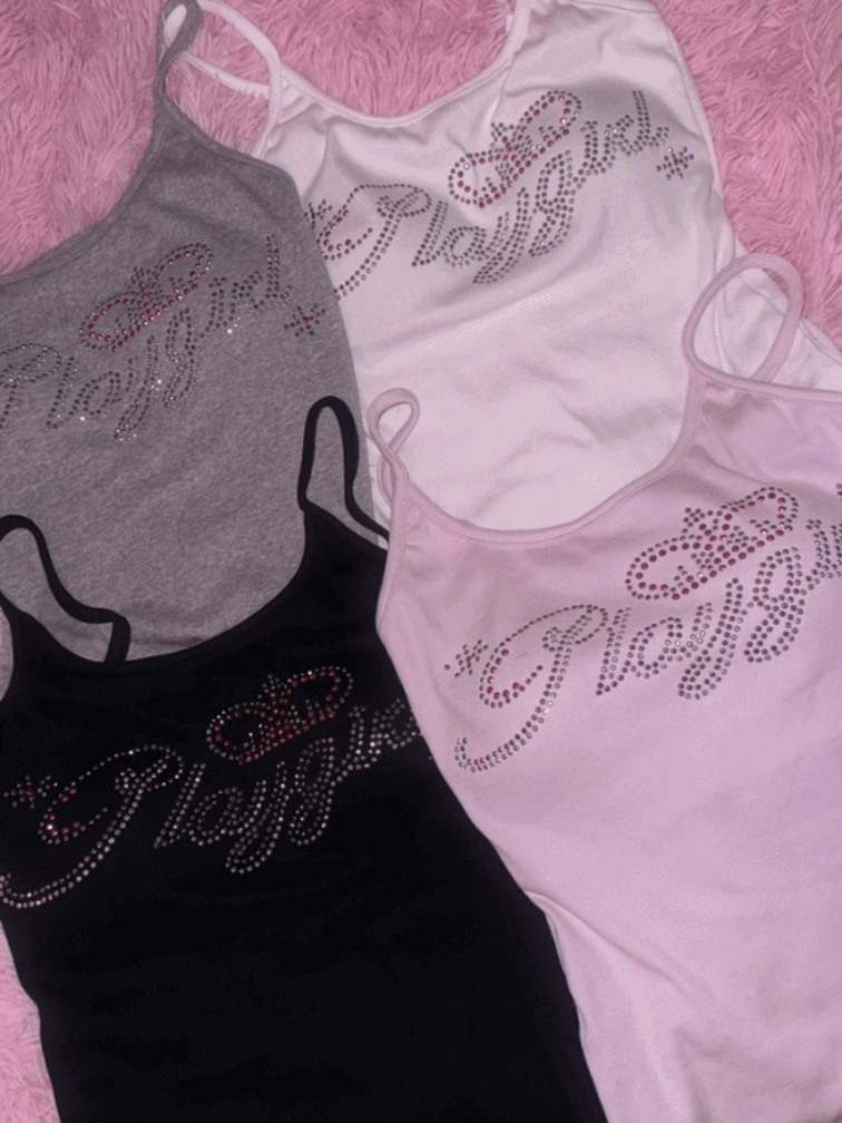 play girl cubic sleeveless