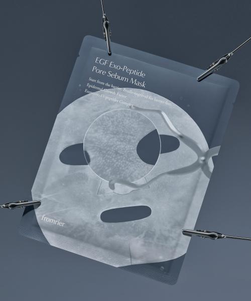 EGF 피지팩(4매) 엑소 펩타이드 모공 피지 마스크