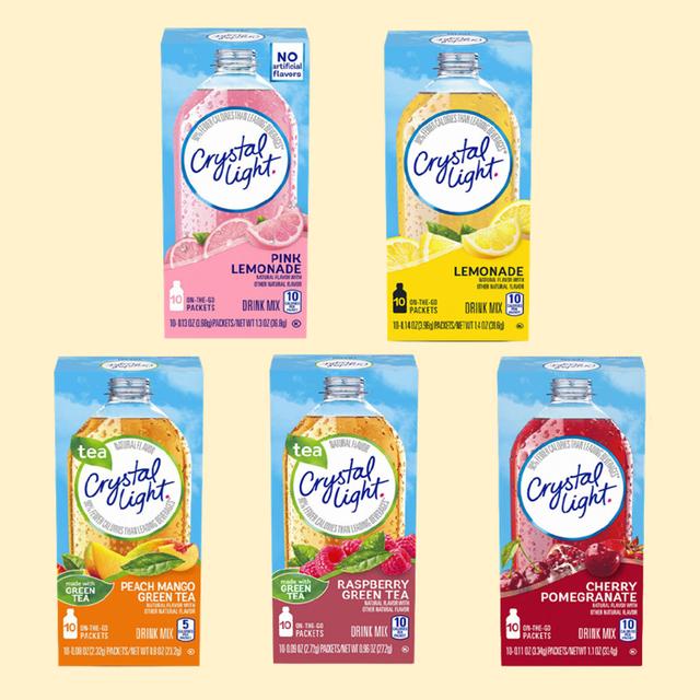 크리스탈라이트 피치망고그린티 핑크 레몬에이드 다이어트 차 복숭아 아이스티 저칼로리 음료 물에타먹는