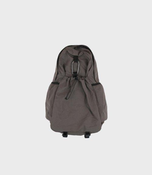 mmo backpack nylon wrinkle / chocolate
