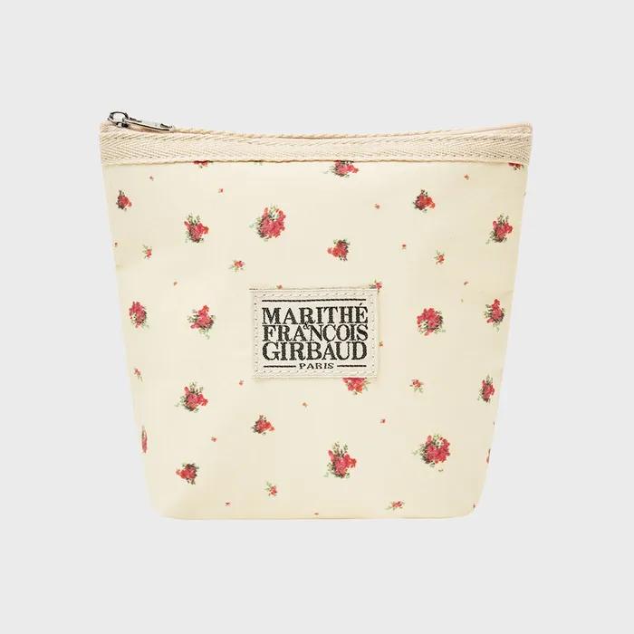 CLASSIC LOGO VINTAGE FLOWER POUCH light yellow