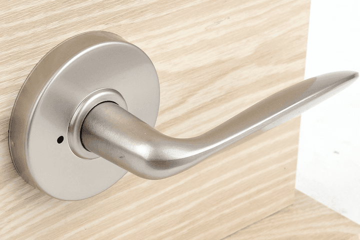 STL-43 방문손잡이 문고리 버튼형 교체