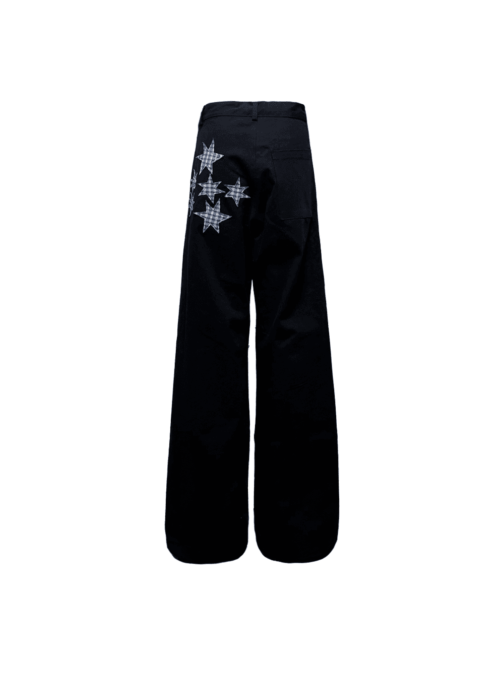[EXCLUSIVE] STAR APPLIQUE PANTS IN BLACK