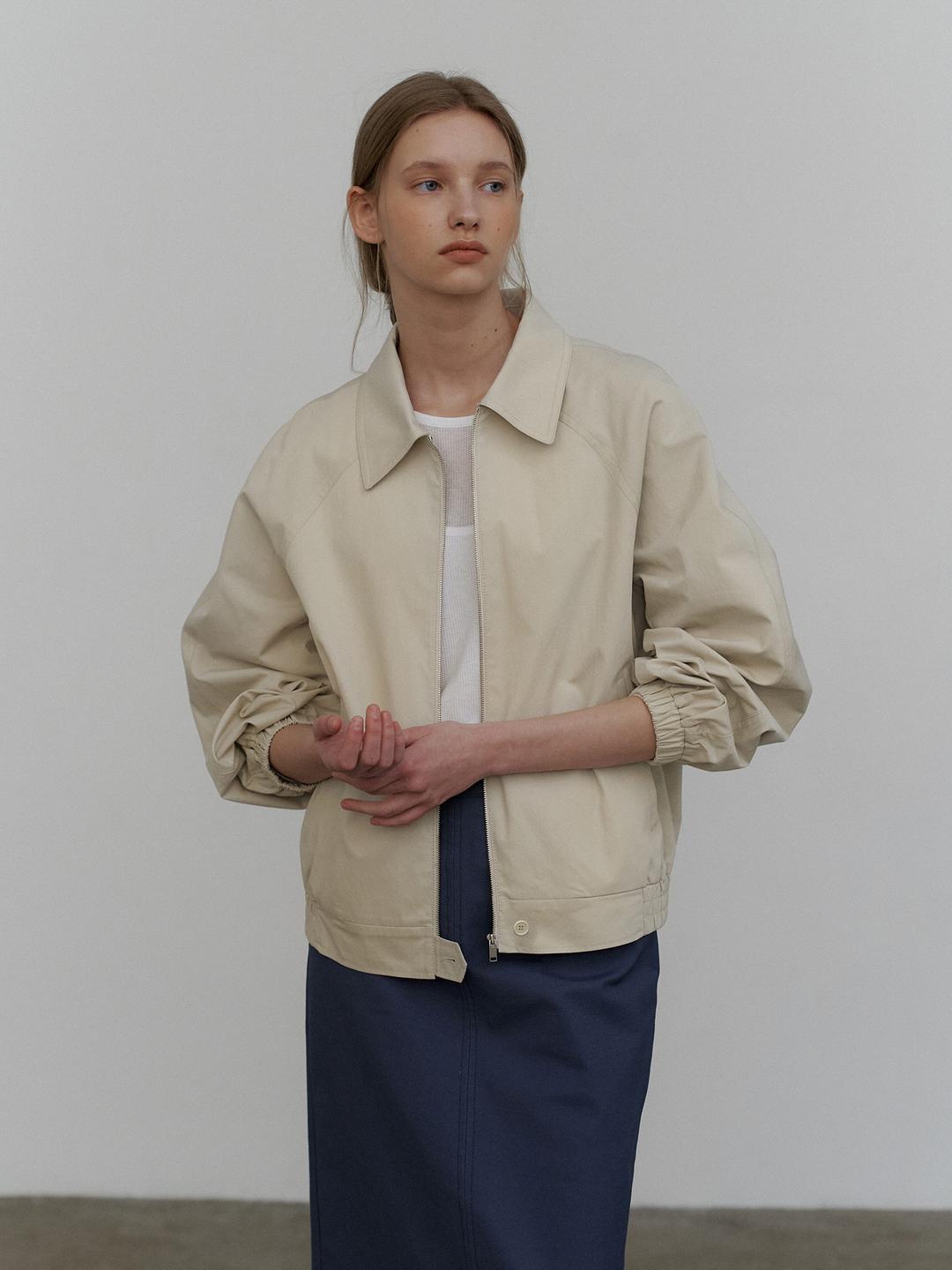 Minimal single blouson