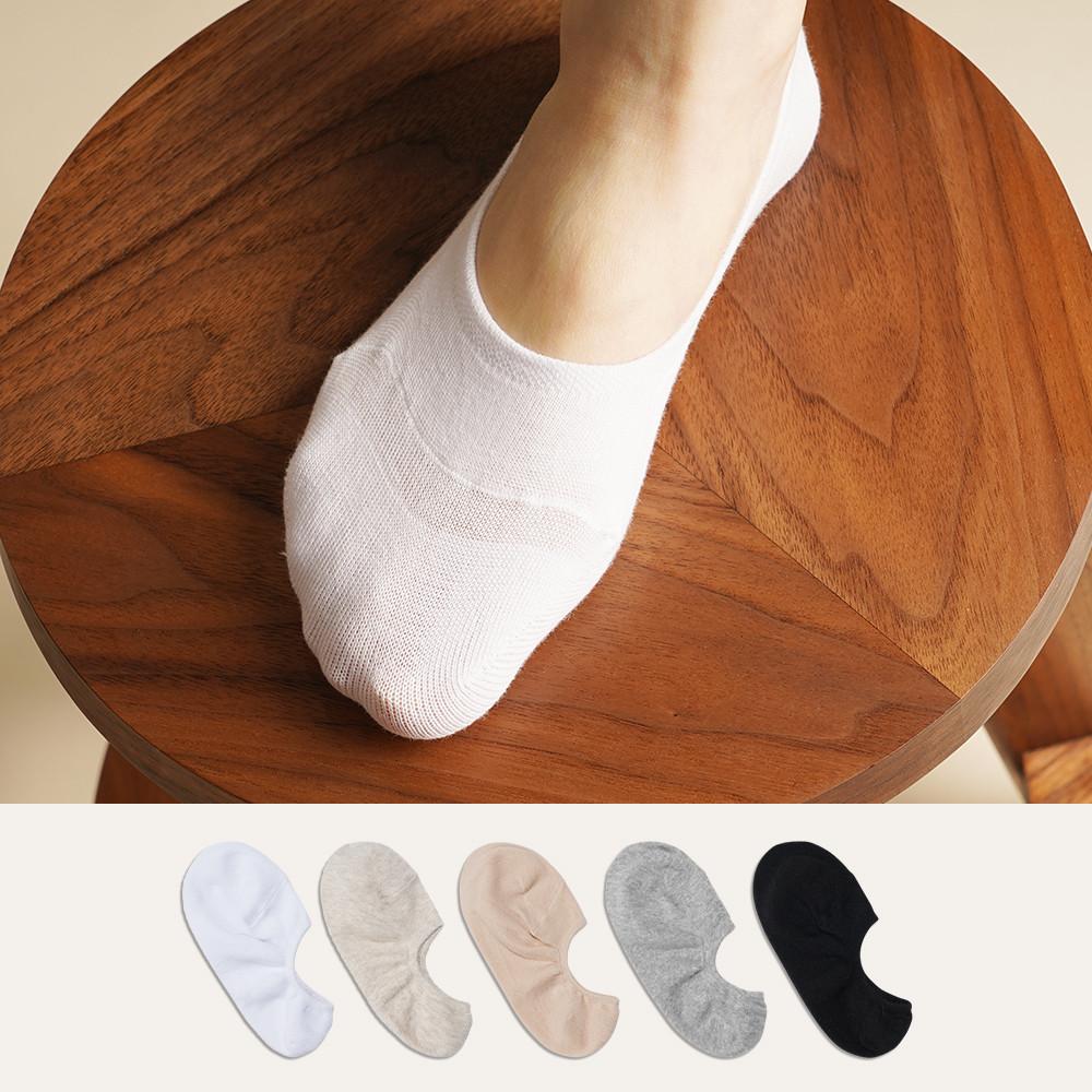 절대 안벗겨지는 여자 남자 10켤레 앞코보강 NO빵구 페이크삭스 빅사이즈 덧신 세트