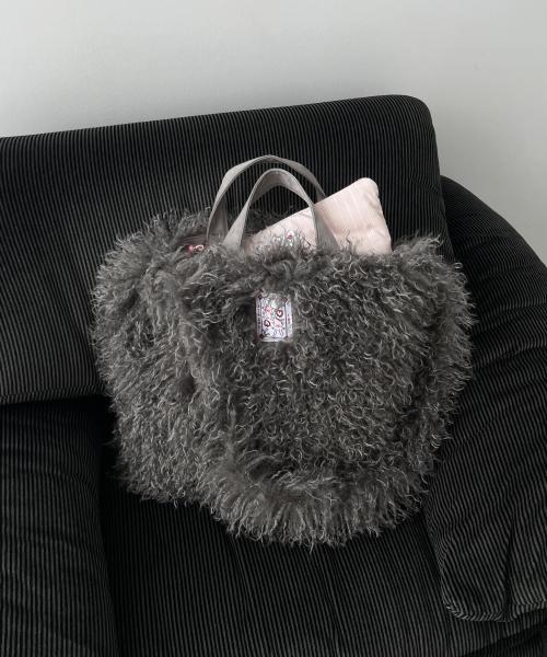 복실 백 (그레이)