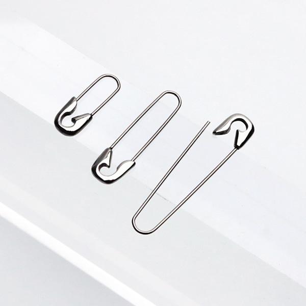 P1074써지컬 슬림 옷핀 남자 피어싱 여자귀걸이 3size