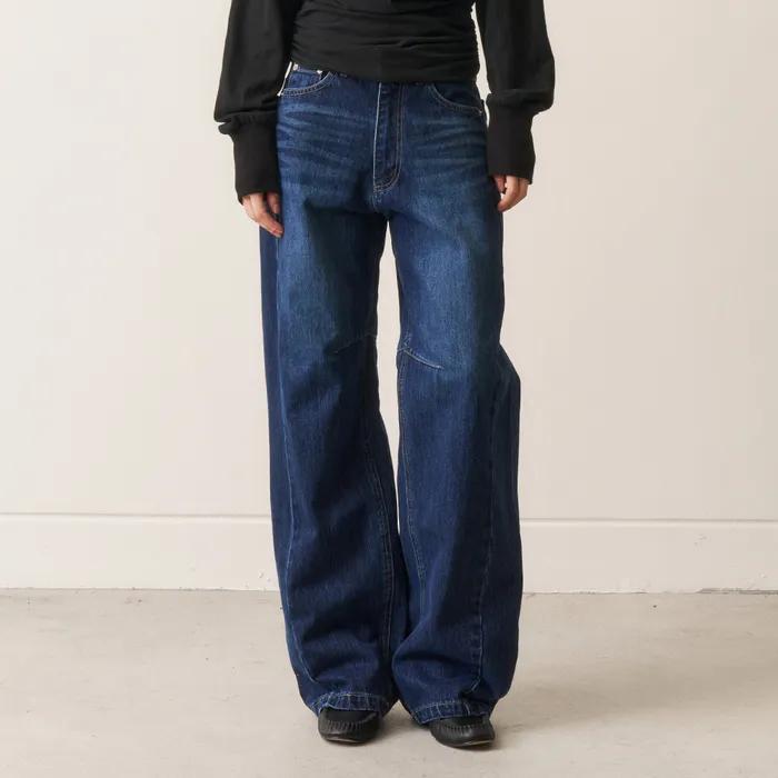 Wide Jeans, Indigo