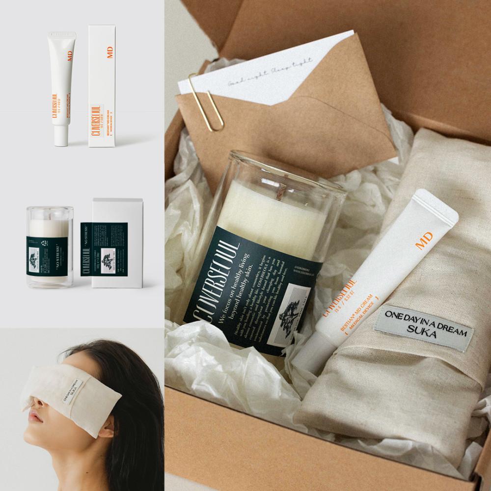 [한정] 커버서울 굿나잇 해빛 키트 (베스티안 엠디 + 아이필로우 구성)