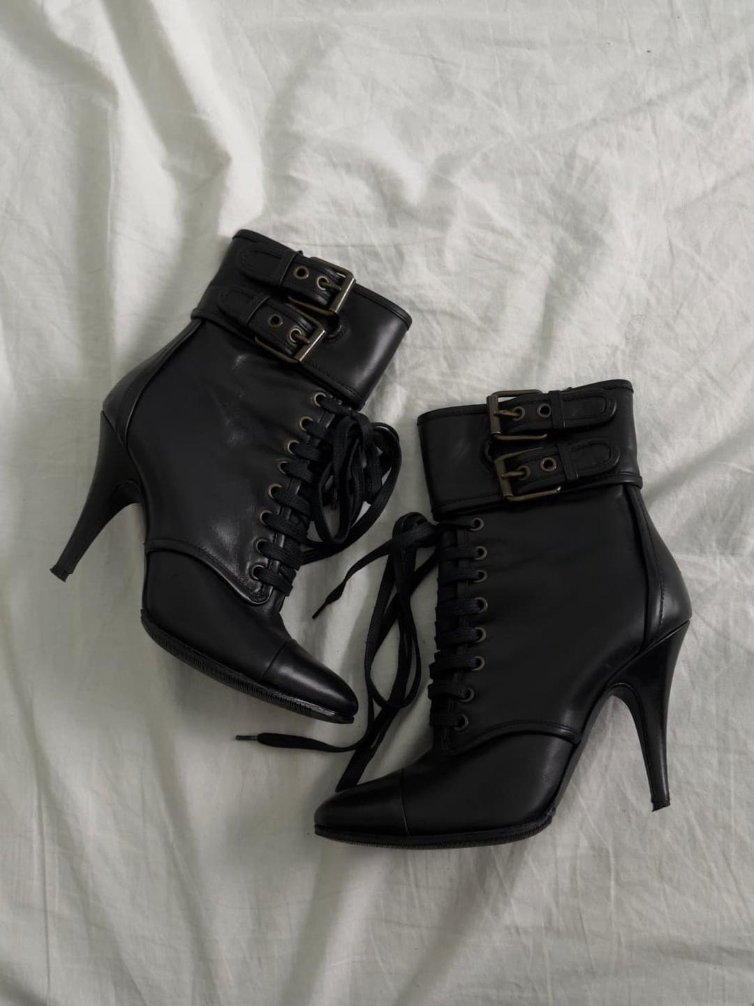 rare* 발망 x 쥬세페자노티 버클스트랩 앵클부츠 | 후루츠패밀리