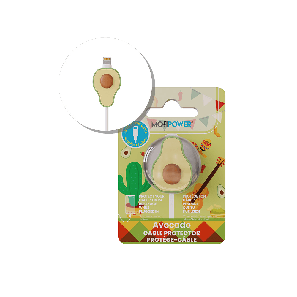 모지파워 MOJIPOWER 케이블바이트 케이블보호캡 아보카도