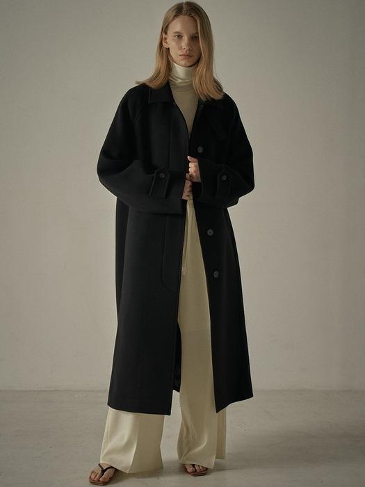 캐시미어 발마칸 코트_black