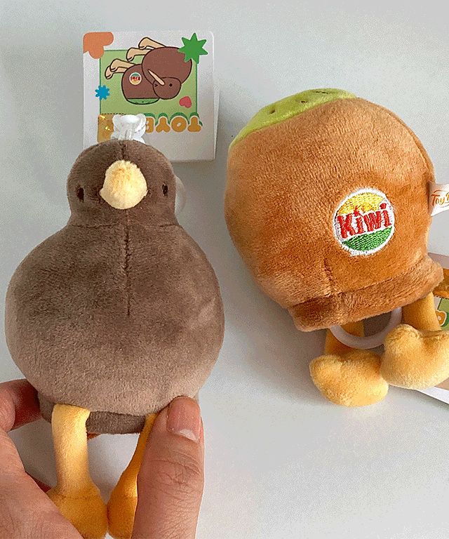 프롤로그이어링 키위새 반전 인형 키링 열쇠고리