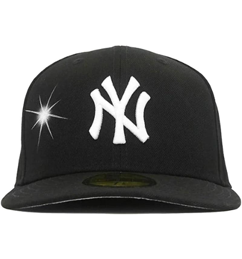 Ay El Ay En New York Yankees Fitted Hat Black