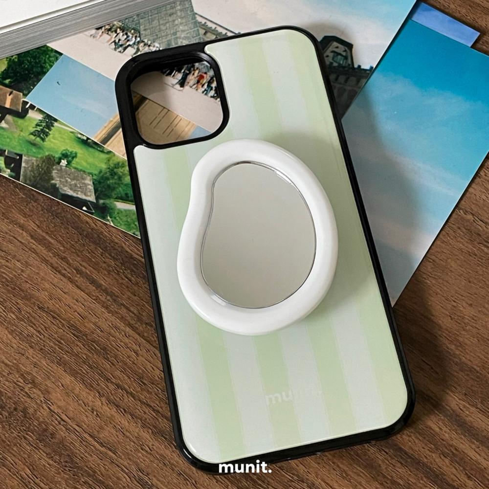 [무닛 munit] 연두 벽지 에폭시 폰케이스