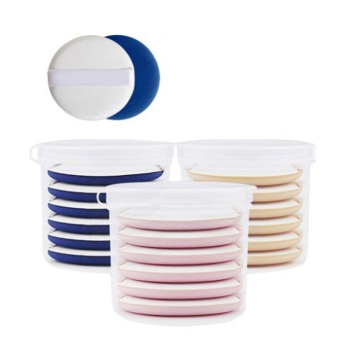 가성비 6개입! 쿠션 에어 퍼프 [찰떡 메이크업 팩트 파운데이션 스펀지 파우더 비비퍼프]