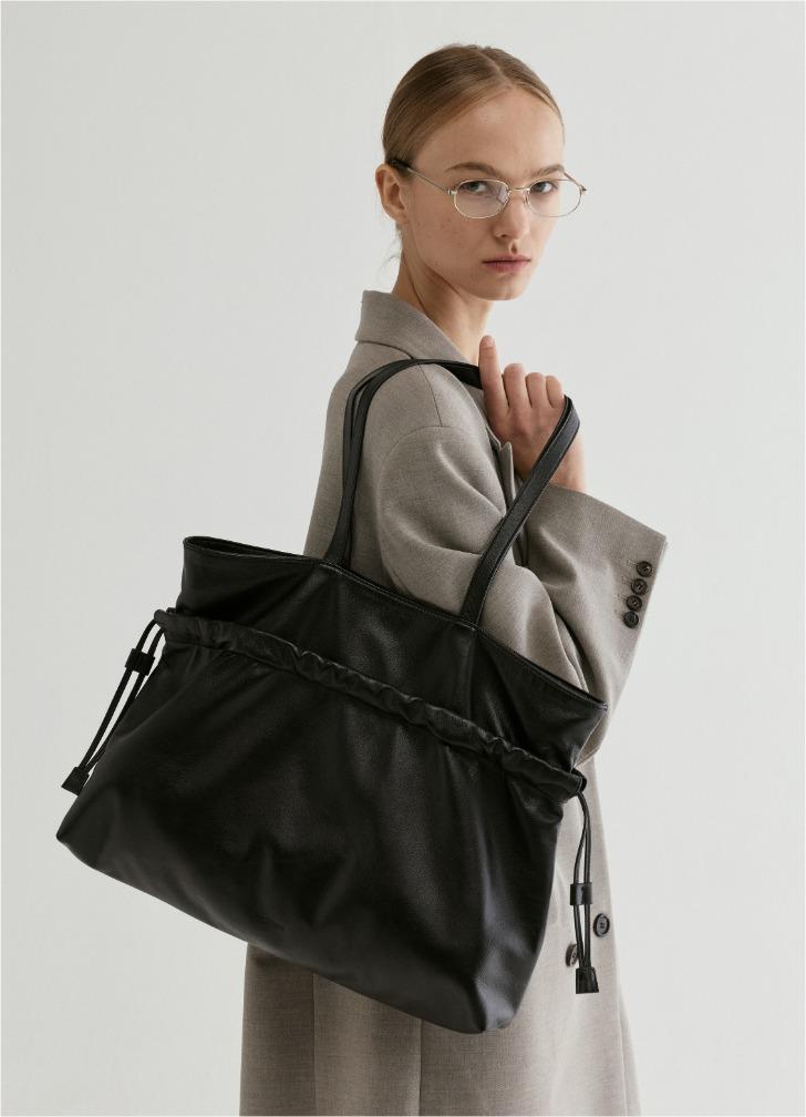 Bucket Tote Bag Black
