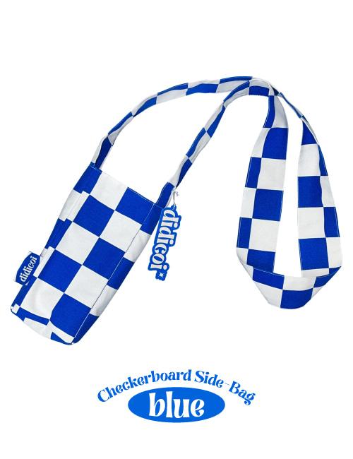 체커보드 사이드백 - 블루
