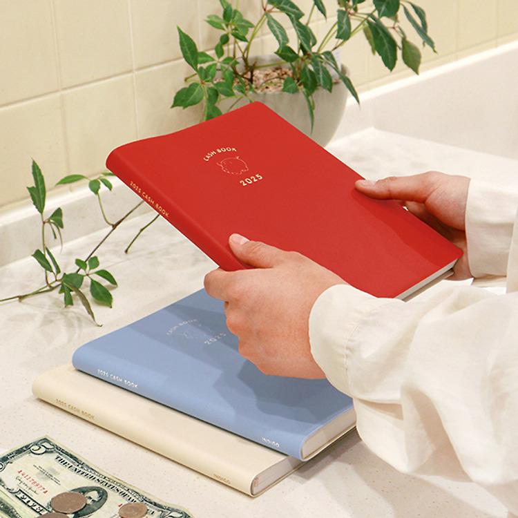 인디고 2025 생활의 온도 커버형 가계부 (날짜형) 다이어리 신혼부부 생활비관리