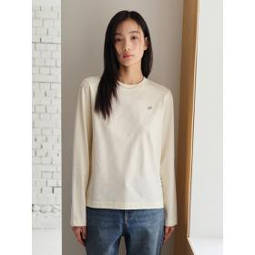 여성 쿨코튼 자수 긴팔티(PHF2TS2220)