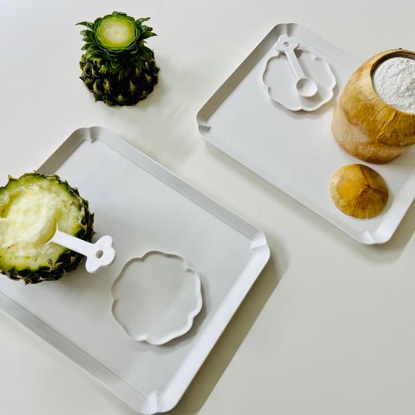 무자기 사각접시 square plate(L)