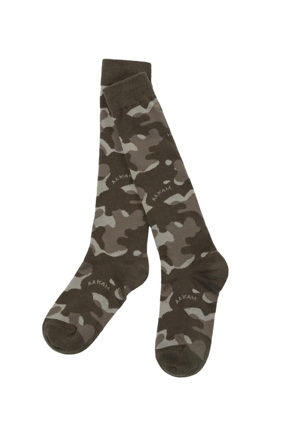 Camouflage Pattern Socks (Khaki)