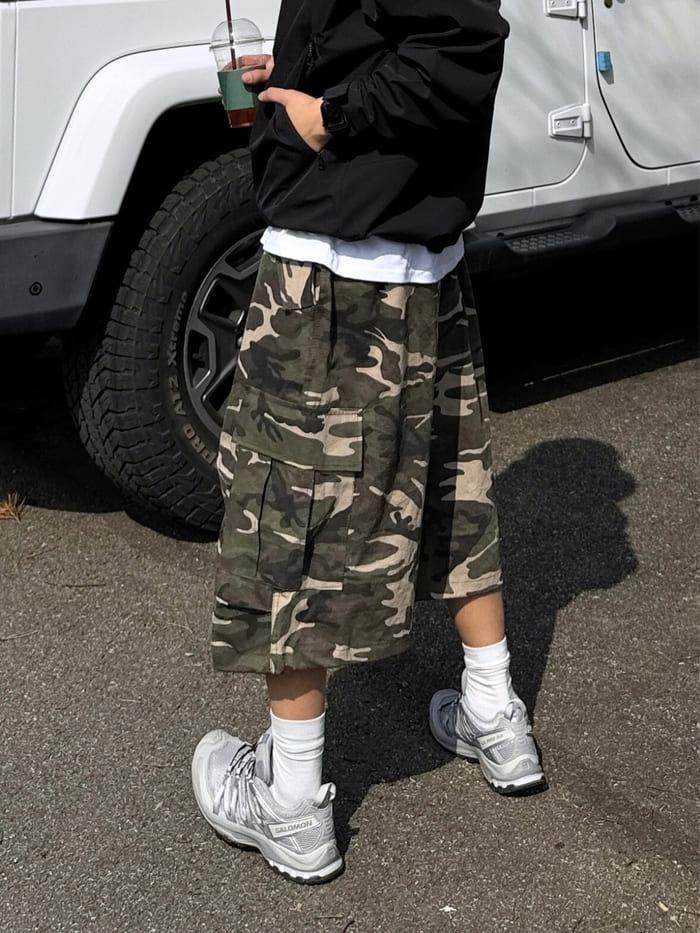[8월 HOT🔥] 카모 카베라 버뮤다 팬츠 (3color)