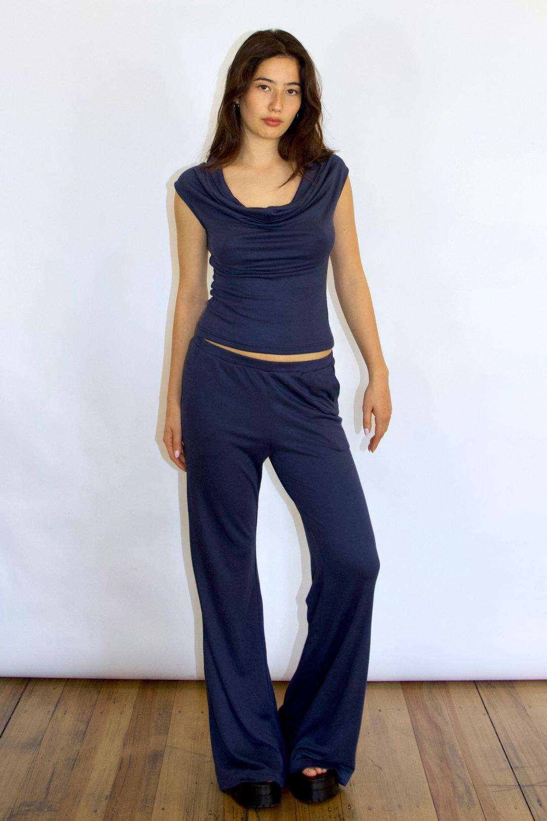 SCG MADE | Shelly Cupro Low-rise Pants