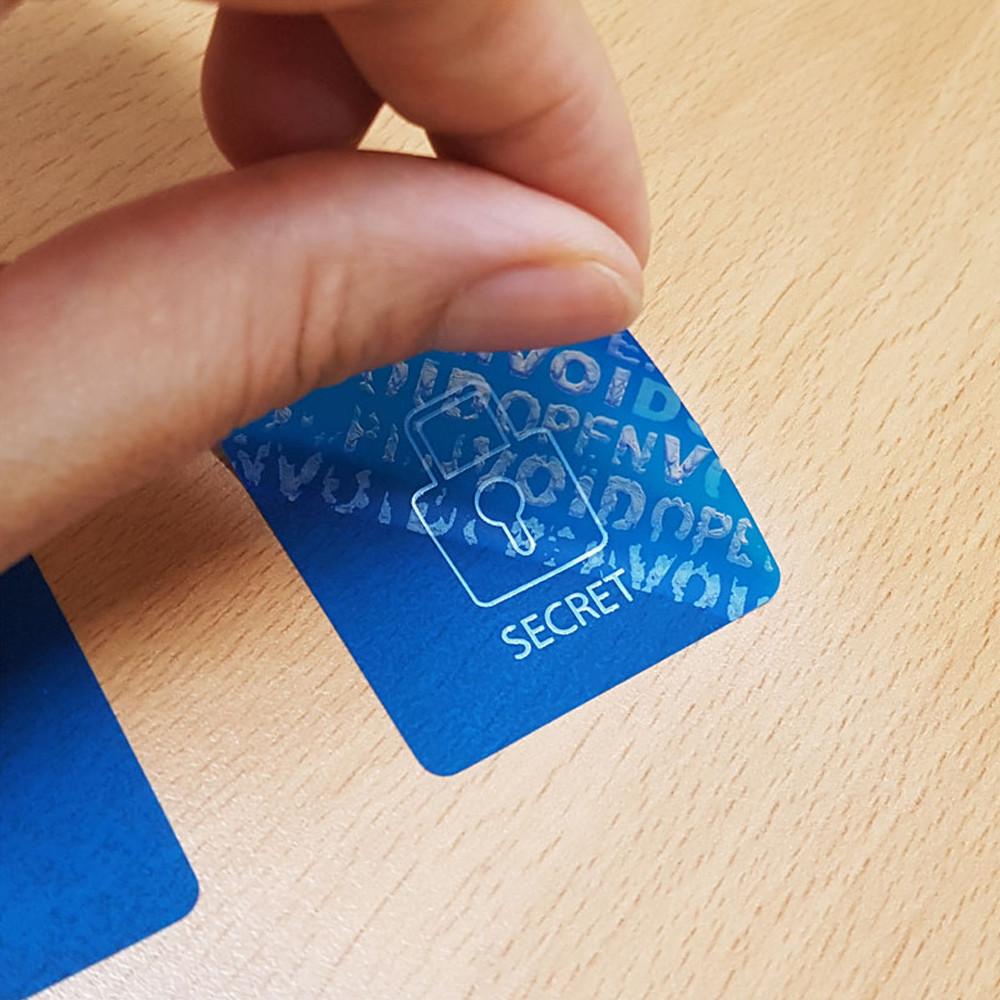 플로엠 보안 봉인스티커 비잔류형 봉인씰 봉인지 휴대폰 촬영금지 정보보호 봉인테이프 라벨