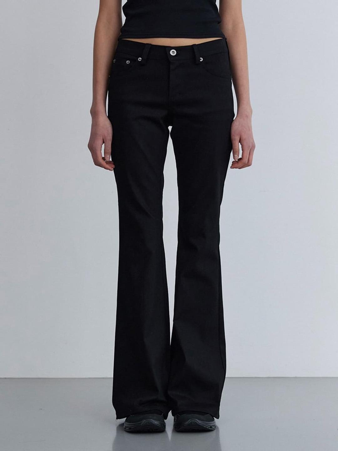 이네기 In line slub bootcut pants | 후루츠패밀리