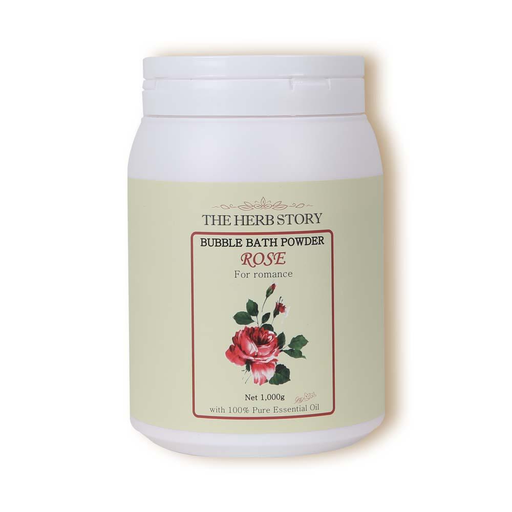 더허브스토리 로즈 버블바스 파우더(대용량)
